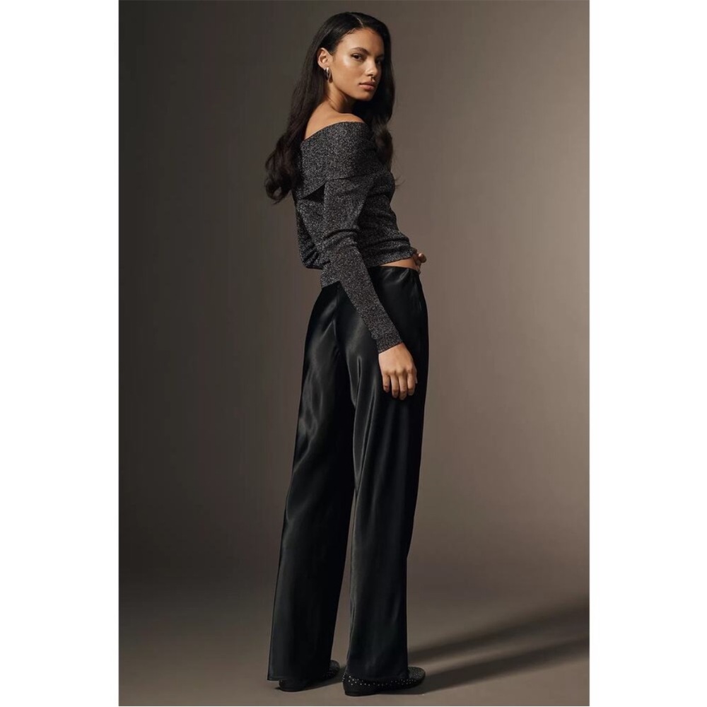 Anthropologie Tilda Pull On Wide Leg Pants - Picture 2 of 4
